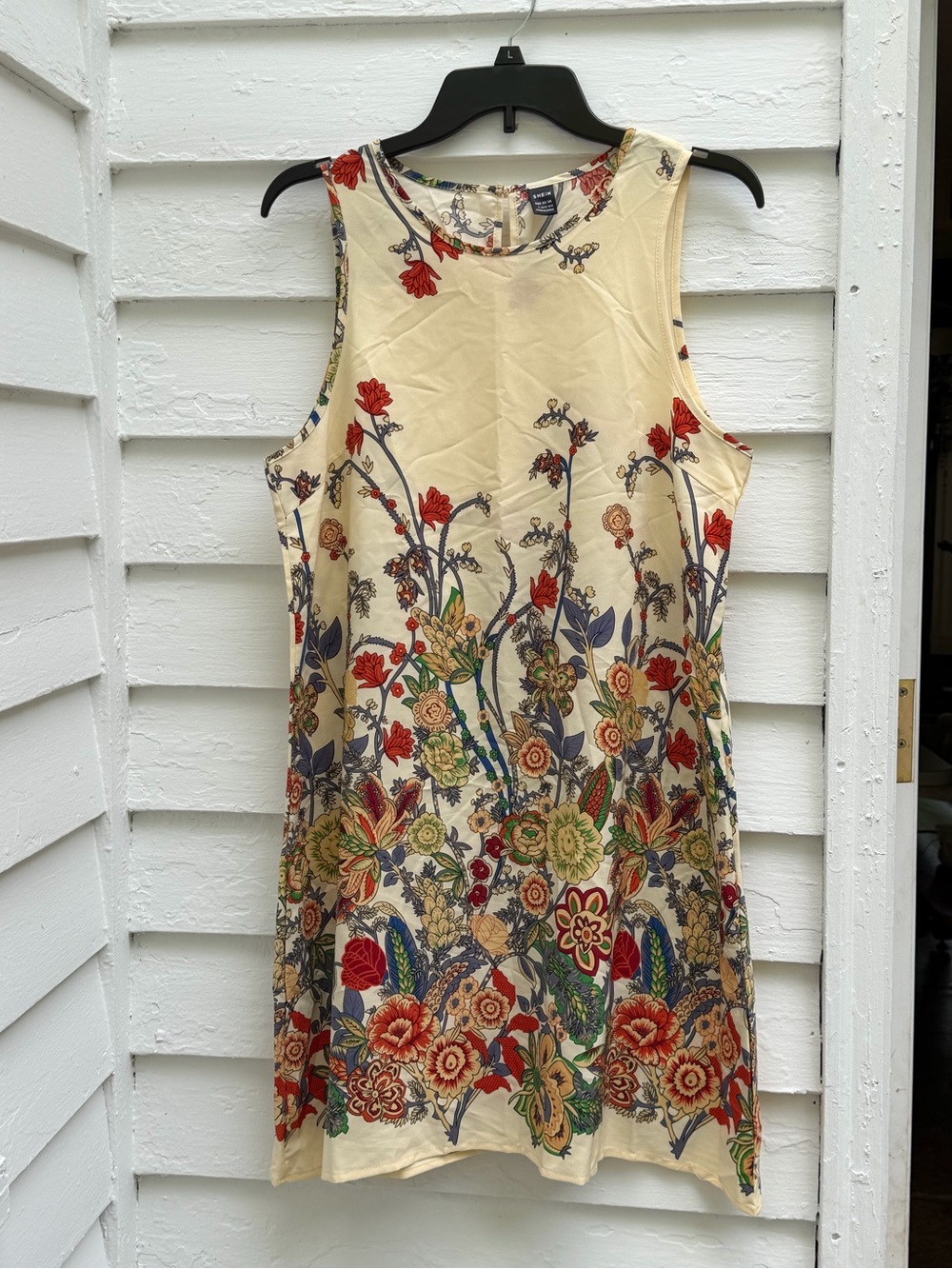 🌼 Field of Wildflower Dreams 🌼 Sleeveless Floral Shift Dress